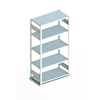 S3 QUICK Shelving, with V150 shelves and spillage sump tray, 2000 x 1000 x 500, pre-galvanised